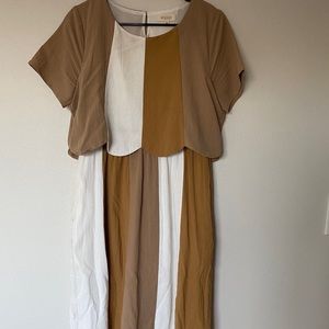 Roolee Color Block Dress